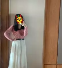 옷 정말 너무 예뻐요ㅠㅠ 고민하고 계시다면 꼭! 구매하세요!! 딱 원했던 핑크 색상이고
