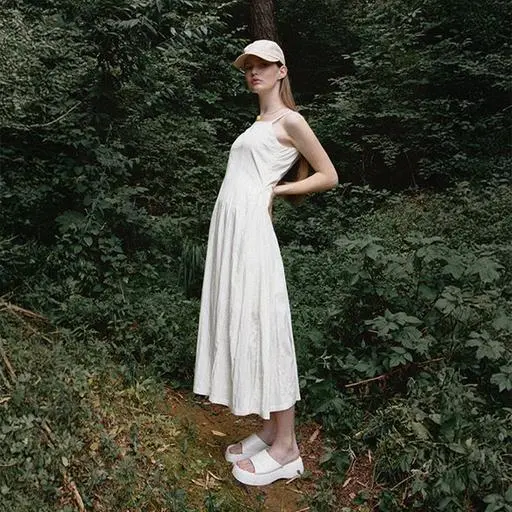 [MADE][ICH] Line Flare Maxi One-piece (내추럴원피스-슬리브리스원피스-나시원피스-롱원피스-A라인원피스-플레어원피스-여름원피스-휴양지원피스-피크닉룩-데일리원피스-심플원피스-베이직원피스)