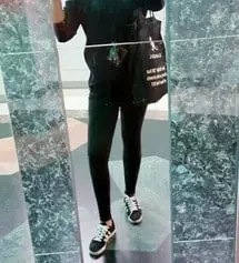 친구한테 핫핑을 소개시켜줬을때 친구는 블블팬츠를 샀더라구요. 근데저한테 이바지대박