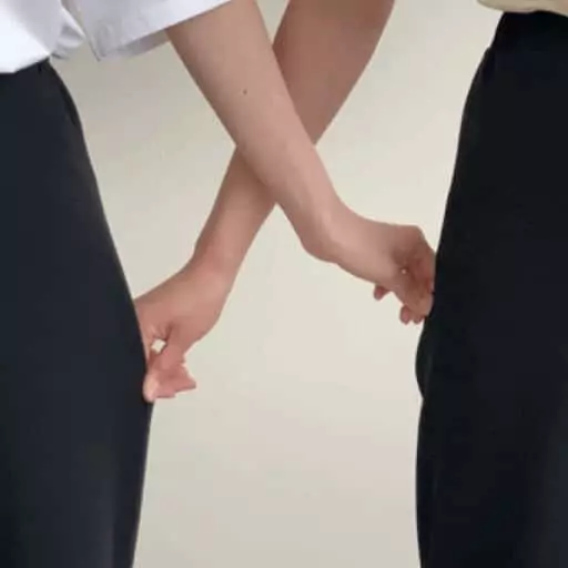 (N-PT-4816)N치즈 PT001-슬림 와이드 밴딩 팬츠