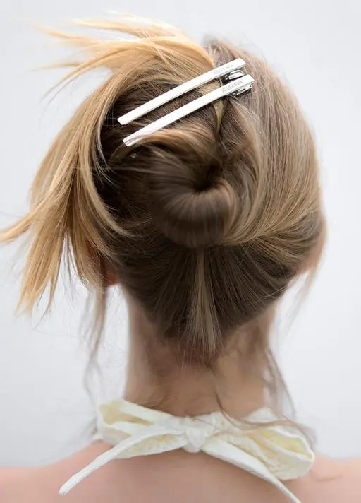 (HC-0060)ATELIER NAIN GOODS LOGO METAL HAIRPIN SET