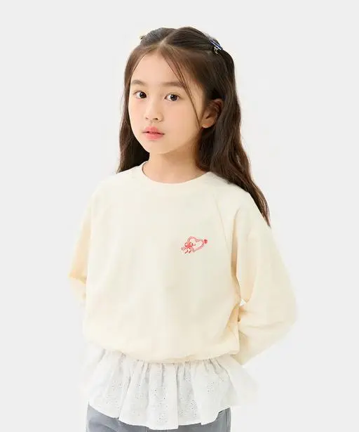 큐피트 레이스 맨투맨