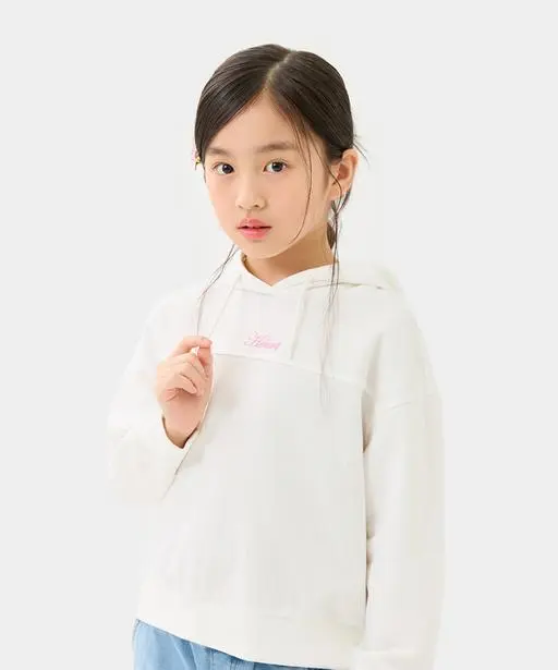 플로라 절개 후드 티셔츠