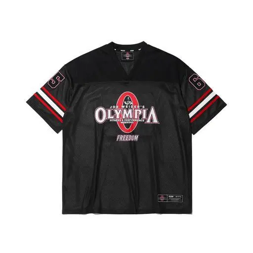FREEDOM Mesh Rugby Jersey (Black) - FREEDOM WORLDWIDE