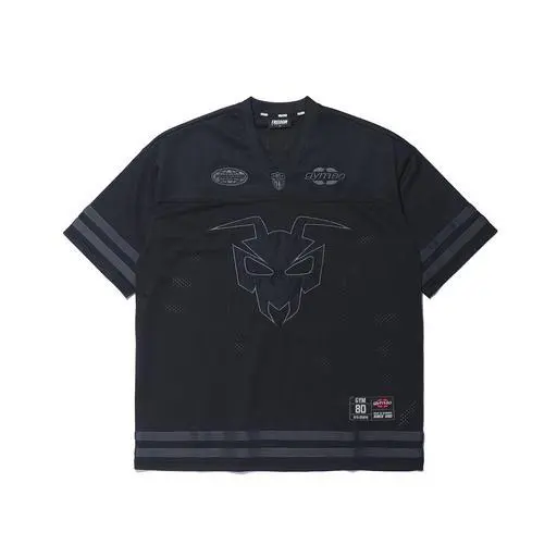 FREEDOM Mesh Rugby Jersey (Black) - FREEDOM WORLDWIDE
