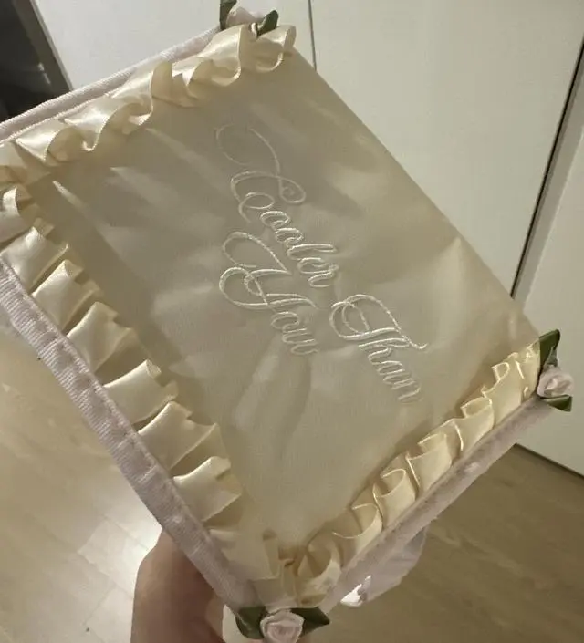 ★SCULPTOR★ Cooler Than You Wedding Ice Bag Cream SC24S508B 한섬 EQL