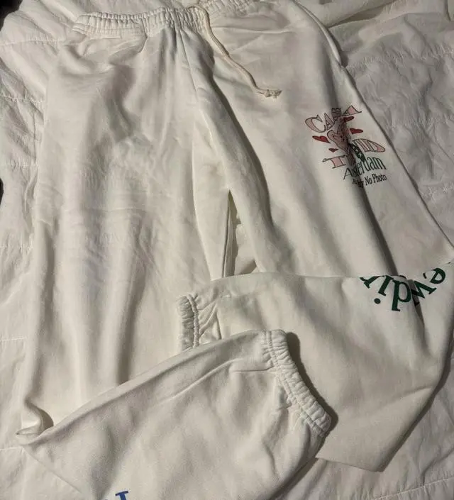 【韓国Tuewid ツイード】TUEWID BLANC GAUZE TATTOO PANTS 한섬 EQL