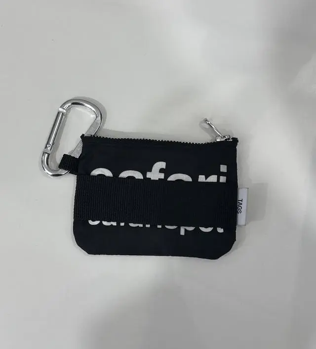 Safarispot Basic Safari Keyring Card Wallet - Black | 하이츠
