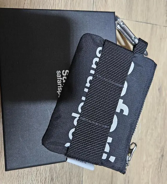 Safarispot Basic Safari Keyring Card Wallet - Black | 하이츠