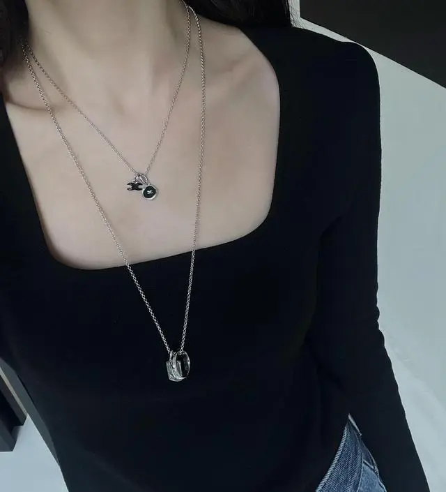 【SSIL】Black Logo Pendant Black Logo Pendant - SSIL
